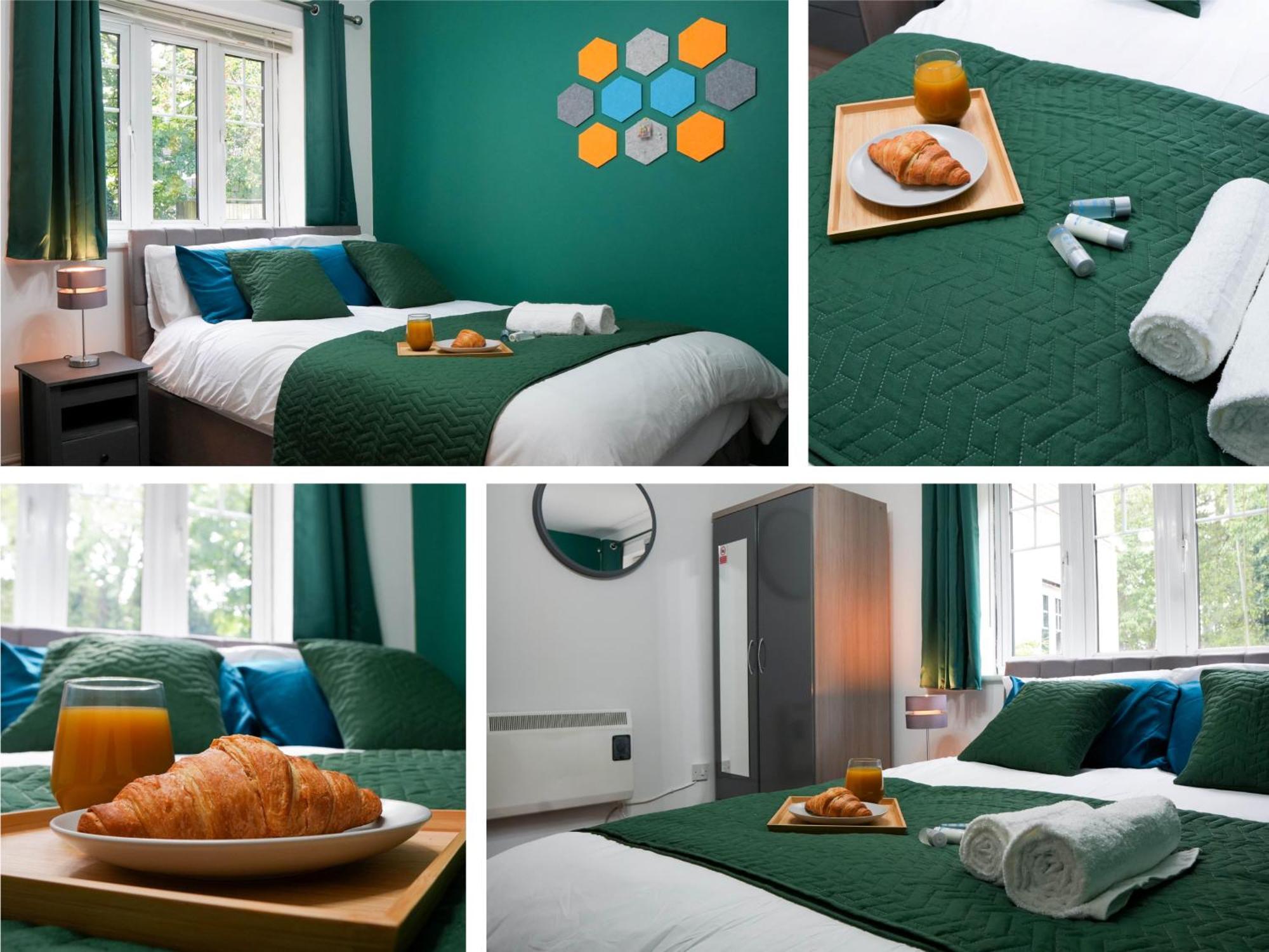 Whole 2-Bed Apartment - Contractors, Professionals, Ulez Free, Free Parking, B'Ham City 10Mins Birmingham Buitenkant foto